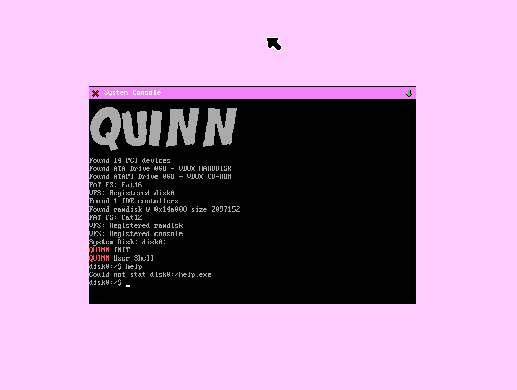 Quinn OS Desktop