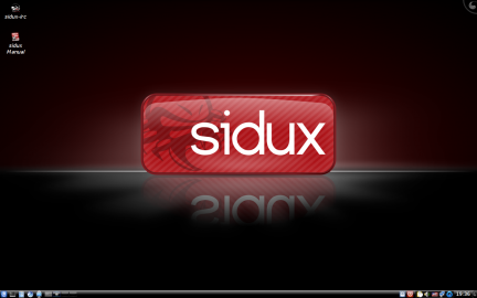 Sidux desktop
